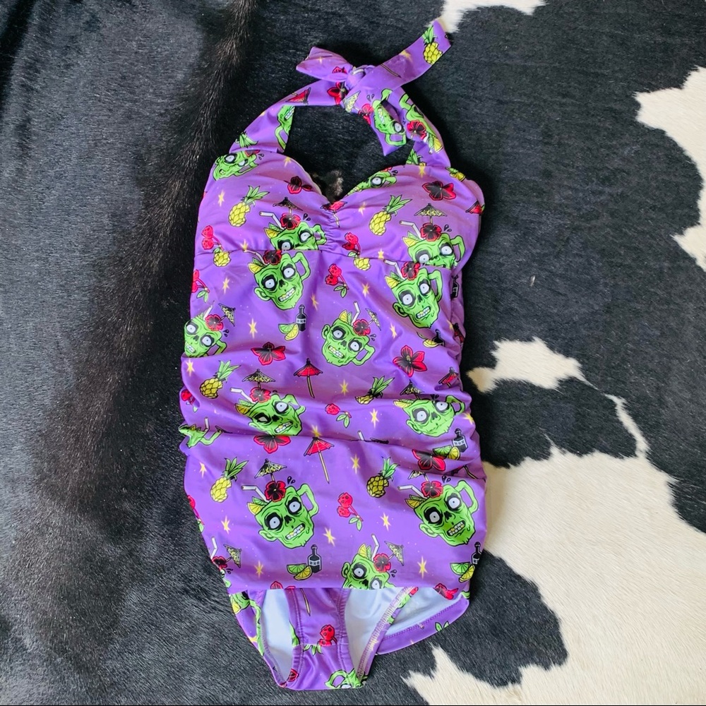 💜Sourpuss💜 Zombie Bathing Suit